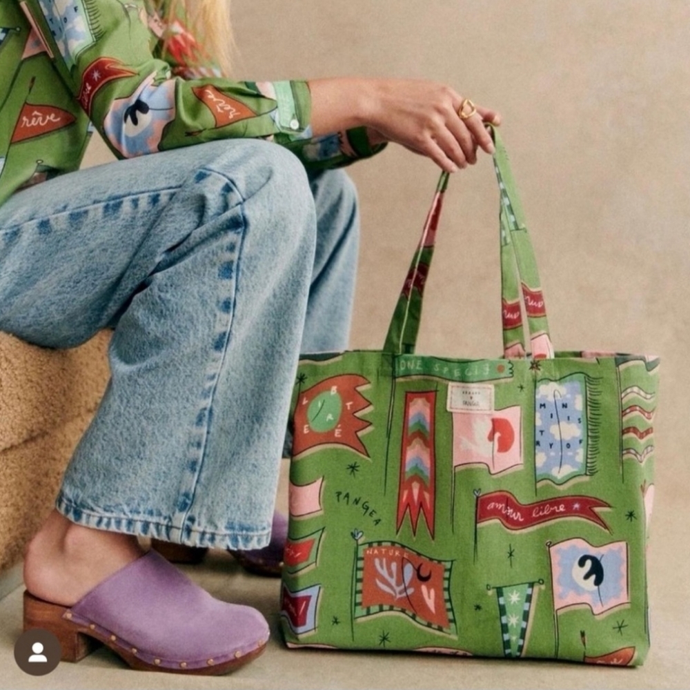 Sezane x Pangea Tote Bag